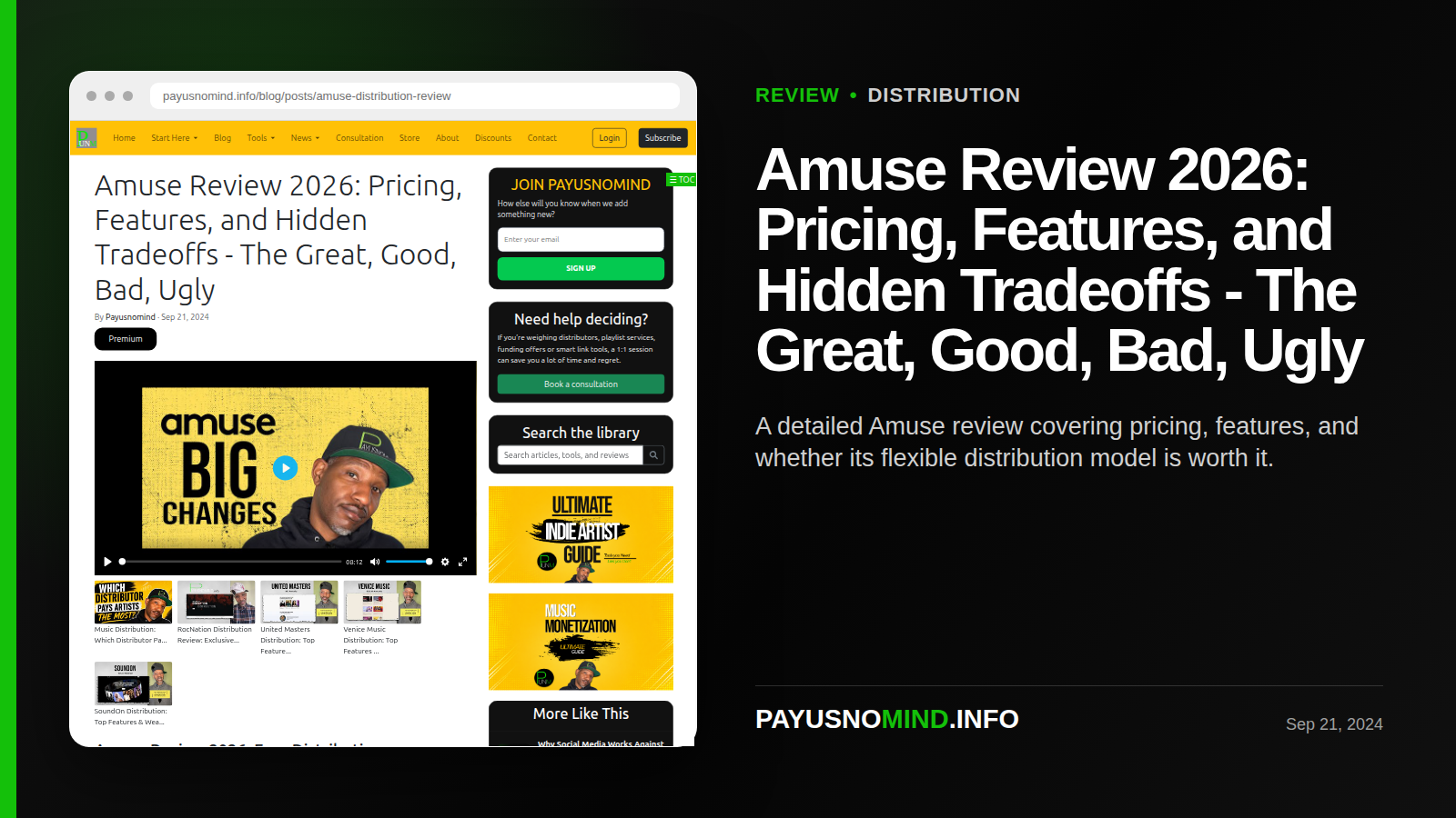 Amuse Review 2026: Pricing, Features, and Hidden Tradeoffs - The Great, Good, Bad, Ugly